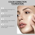 thumbnail image 4 of Makeup Foundation Press Pump Bottle, Color Correction Moisturizer Liquid Foundation, Full Coverage Color Correcting Concealer Foundation For Natural Nude Face Primer Base Makeup, 50 ml, 4 of 4