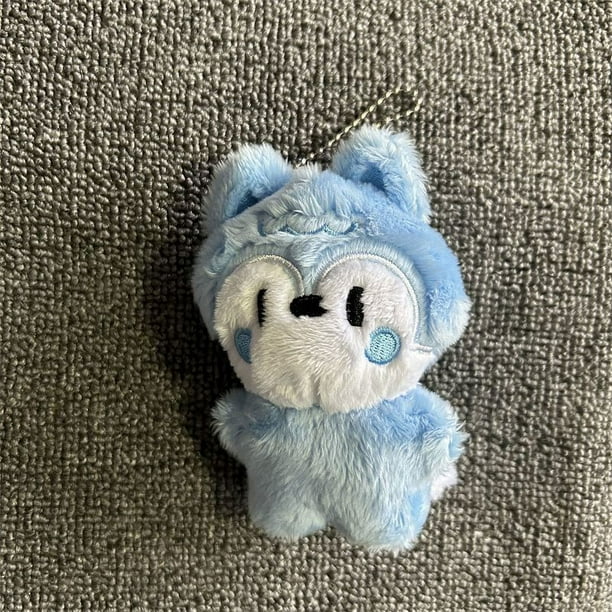 Kpop Stray Kids Skzoo Llavero FELIX Lee Know Han Fox Grey Wolf Peluche Muñeca