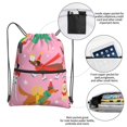thumbnail image 3 of Pofeuu Different Dogs Christmas Print Drawstring Backpack Water Resistant String Bag Sports Sackpack Gym Sack with Side Pocket for Men Women, 3 of 6