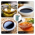 thumbnail image 2 of Soy Sauce Dispenser Ceramic Sauce Pot Kitchen Soy Sauce Container Wood Lid Seasoning Container, 2 of 6