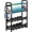 Black, variant on Adjustable Dumbbell Rack, Weight Storage Stand Holder for Dumbbells & Kettlebells, Heavy-Duty Home Gym Organizer with 6 Hook for Home Gym Equipment Accessories (Rack Only)