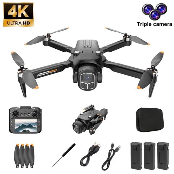 OEKE Drone with 4K HD Dual Camera for Adults Kids, RC Quadcopter with 3 Modular 1800mAh Batteries for 30 Mins Long Flight