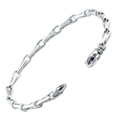 thumbnail image 2 of Pompeii Men's 14k Gold (17gram) or Platinum (29gram) 4.5mm Link Bracelet 9" (,), 2 of 4