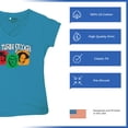 thumbnail image 6 of The Three Stooges Colorful Women's V-Neck T-shirt Funny 3 Wise Guys Curly Moe Larry Shemp Classic Retro American Legend Tee, 6 of 7