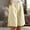 *Beige, variant on ClodeEU Women's Linen Blend Elastic Waist Knee Length Shorts,Solid Color Casual Bermuda Pants Dark Blue,Womens Plus S