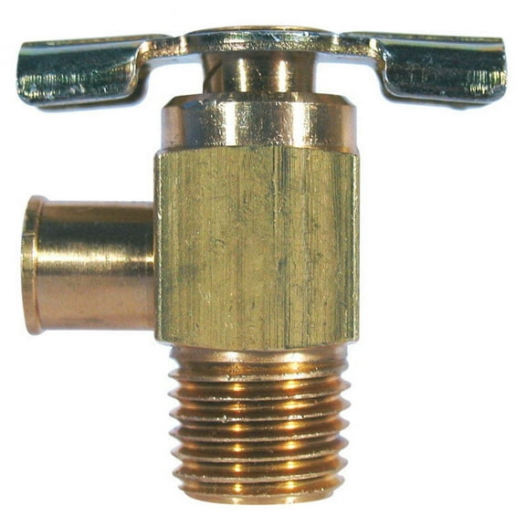 JMF Company 1/4 in. MIP Hose Brass Hose Bibb