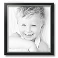 thumbnail image 2 of ArtToFrames 15x16 inch Black Velvet with Silver Picture Frame, Black MDF Poster Frame (4691), 2 of 8