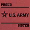thumbnail image 3 of CafePress - Proud Army Sister Black T Shirt - Womens Comfort Colors® Shirt, 3 of 4