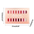thumbnail image 3 of DPTALR 8-pack Head Long-lasting Lip Gloss With Multiple Options For Long-lasting Moisturizing And Moisturizing, 3 of 9