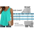 thumbnail image 5 of MOSHU Plus Size Tank Tops for Women Henley Sleeveless Shirts Summer Button Down Womens Tops, 5 of 7