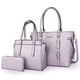 thumbnail image 1 of Set de monedero Montana West, bolso tipo cartera de piel para mujer, 1 of 6