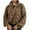 Brown, variant on Tbopshirt Womens Fleece Jackets Coats Clearance,Fleece Cardigans for Women,Casual Trend Leopard Print Short Plush Jacket,Fuzzy Fleece Cardigan Jackets Women
