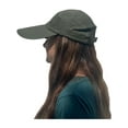 thumbnail image 3 of CTM Cotton Long 5 Inch Bill Visor Baseball Cap, 3 of 4