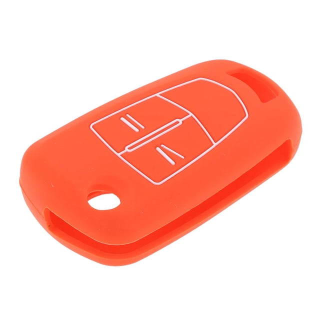 Reemplazo De La Cubierta De La Funda De Silicona De 3 Botones Del Auto Para Vauxhall Opel Corsa Vectra Insignia naranja Soledad Funda protectora de silicona para llavero