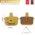 Zhuitw 1 Pair MTB Bike Disc Brake Pad Cycling Hydraulic Disc Pads (11E