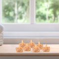 thumbnail image 4 of POINTERTECK 12pcs Manual Woven Mini Baskets Wood Chip Baskets Decorations Mini Baskets, 4 of 6
