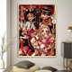 thumbnail image 3 of Póster de lienzo de Hanako-kun, arte de pared, decoración, juego, figura de rol de anime japonés, bondage en el suelo, Hanako-kun, 3 of 5