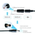 thumbnail image 3 of XISAOK USB to DC5V 9V 12V Power Cable for Router Speaker 8PCS DC Jack Charging Cable, 3 of 13