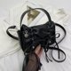 thumbnail image 5 of Bolso El Brazo Hombro Fruncido para Mujer Hobo Cuero PU Con Lazo (), 5 of 9
