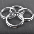 thumbnail image 4 of Teeze 1 Set Aluminum Hub Centric Rings Od 72.6 To Id 65.1 Centering Rings Car Accessories Center Ring, 4 of 5