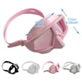 thumbnail image 5 of Aoanydony Lightweight Freediving Masks 120 Degree View Underwater Diving Goggles Snorkeling Glasses Swimming Equipment Adults Transparent, 5 of 6