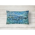 thumbnail image 2 of Carolines Treasures BB5360PW1216 Eel Under water Canvas Fabric Decorative Pillow  12H x16W multicolor, 2 of 3
