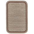 thumbnail image 1 of Rhody Rug CC38R084X108S 7 x 9 ft. Casual Comfort Mocha Banded Braided Rug, Rectangle, 1 of 1