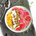 thumbnail image 5 of TomorrowSeeds - Watermelon Radish Seeds - 900+ Count - For 2026 Planting Pink White Globe Radishes, 5 of 11