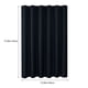 thumbnail image 3 of onlyliua para Interior/Exterior Cortina de Ducha de La Verde Azulado para Baño, Tejido Resistente, Juego de Cortina de Baño de Poliéster con Peso para Hotel con 12 Ganchos de Plastico, 3 of 6