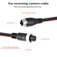 thumbnail image 4 of PVC 4Pin Male to Female Aviation Plugs Cable with Locking Screw for Backup Cameras Video Cable, 4 of 7