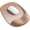 Caramel Brown, variant on Ergonomic Mouse Pad with Gel Wrist Support - Premium Lycra Fabric, Non-Slip, Ideal for Laptop & Desktop, Office & Gaming，Desk Accessories (Black)