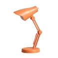 thumbnail image 2 of Zzbeans Magnetic Folding LED Book Light, Mini Portable Reading Lamp with Warm Light, Clip On Night Light for Books Bedside Desk Study Office Travel, Orange, 2 of 2