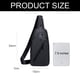 thumbnail image 2 of Bolso de hombre, bolso de hombro de tela oxford impermeable a la moda, bolso de pecho para estudiante, bolso de mensajero MFZFUKR BST3020808, 2 of 7