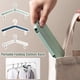 thumbnail image 4 of Foldable Clothes Hanger Household Creative Portable Wardrobe Drying Rack Green, 4 of 5