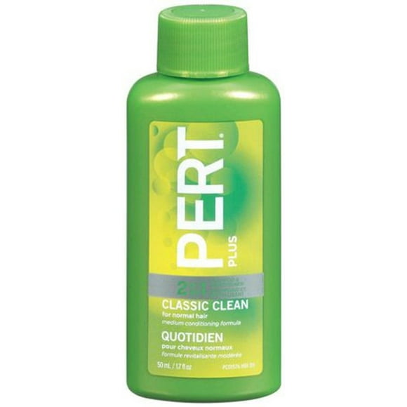 Pert Classique Nettoyant 2 en 1 Shampooing et Revitalisant 50ml