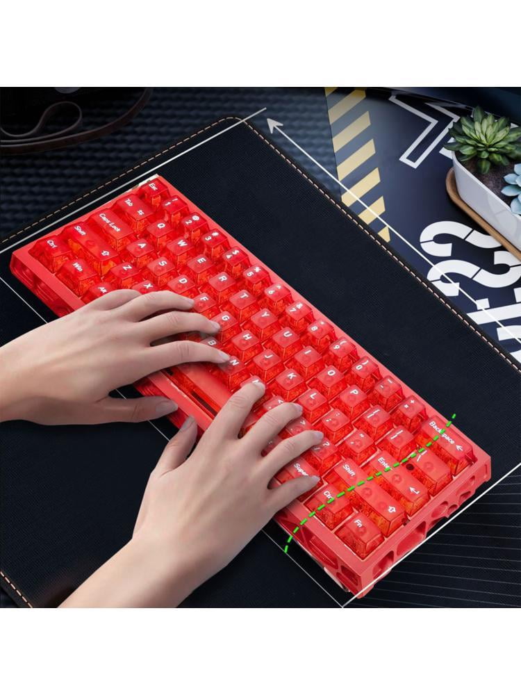 CEORPER Aluminum Perforated Corded Keyboard With Magnetic Switches Backlit Color