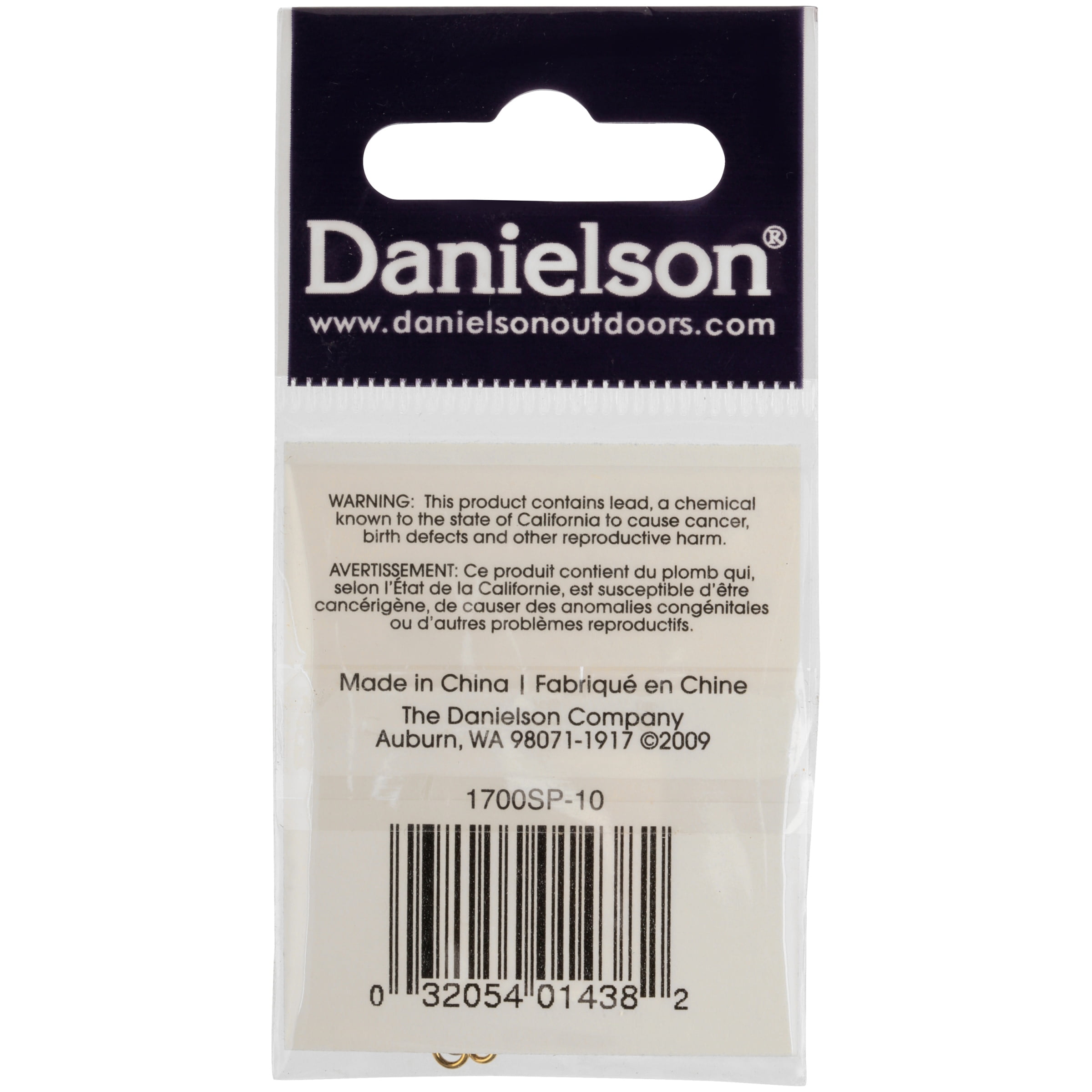 Danielson® 10 Size Barrel Swivels with Safety Snaps 7 piece Pack