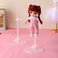 thumbnail image 2 of SHISUYAN 4 Pcs Doll Stands Clear Doll Support Stands Action Figure Holder Stands Display Racks Transparent Models Show Stands, 2 of 8