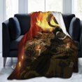 thumbnail image 6 of Bendy And The Ink Machine Blanket, Horror Game Throw Blanket For Bed Sofa Couch, Super Soft Flannel Blanket For Bedroom Livingroom, 60"X50", 6 of 9