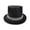 Black, variant on Mens Straw Hat - Cowboy Hat With And Crystal For Party Jazz Celebration Headwear,Black,One Size