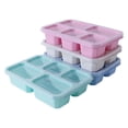 thumbnail image 5 of 5 Compartment Portable Snack Box with Lids, Divided Food Storage Container, Dishwasher Safe, Adult Snack Tray, Travel Picnic, Multi-Purpose Organizer, 5 of 7