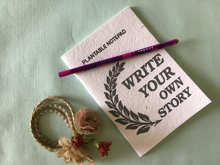 Plantable Seed Note Book/Handmade Recycled Seed Paper Note Book ...