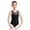 Black, variant on iiniim Girls Sleeveless Mesh Splice Criss Cross Back Ballet Dance Leotard Bodysuit
