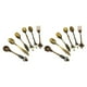 thumbnail image 2 of Toystoory De vajilla Retro, tenedor, cuchara de aleación, cuchara de cocina, cucharón de cocina, cucharilla de doméstico, cubiertos bronce verde 2piezas Toystoory CBP022364, 2 of 5