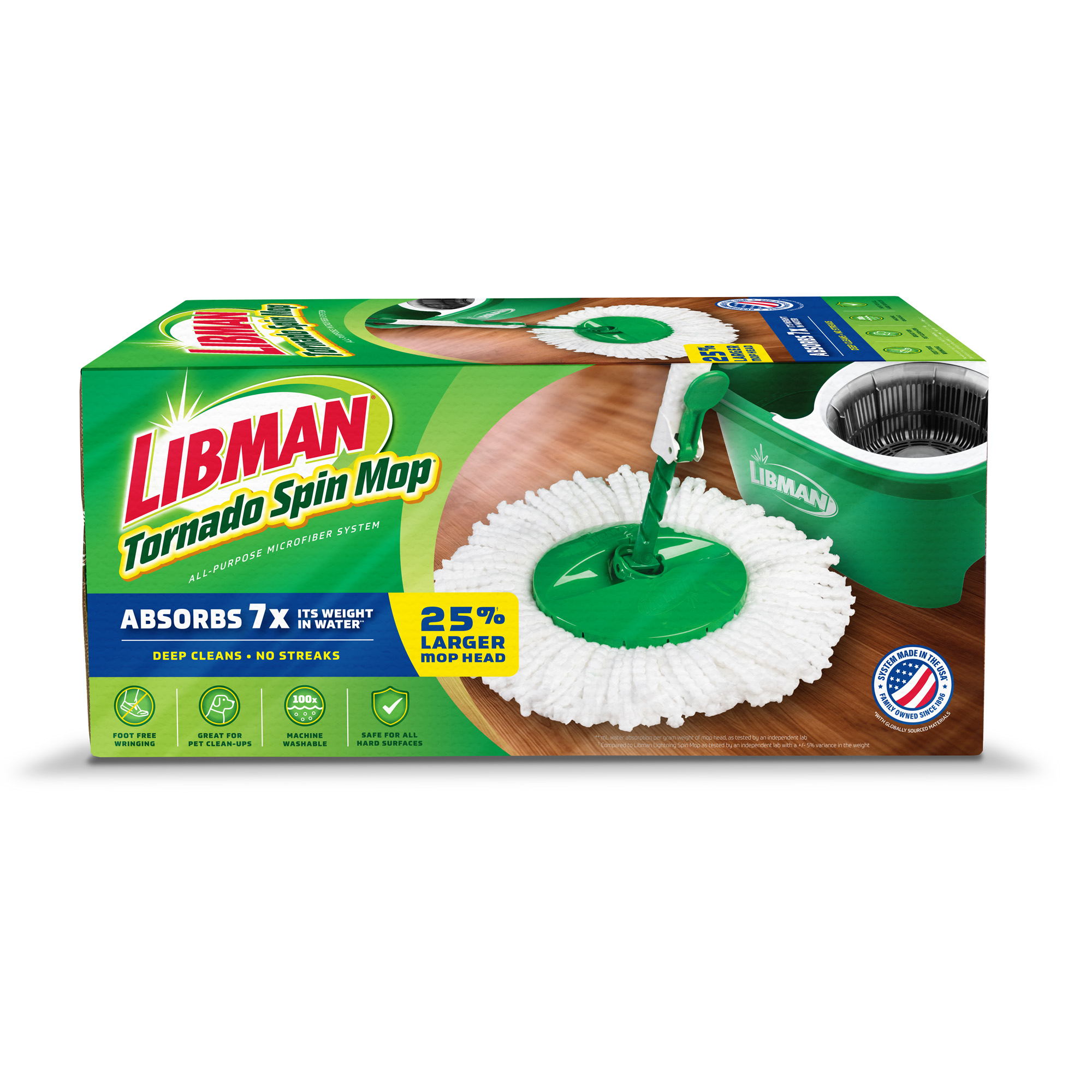 Libman Tornado Spin Mop All-in-One Floor Cleaning Kit photo 2