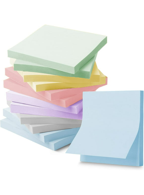 Mr. Pen- Sticky Notes, 3x3 In, 12 Pads, Morandi Colors Sticky Notes, Sticky Note, Self-Stick Note Pads