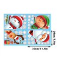 thumbnail image 3 of SIfdSeng Get it Fast 4Pcs Stickers for Holiday Scrapbooking and with Festive Santa Snowman Reindeer Patterns, 3 of 6
