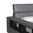 thumbnail image 5 of Picket House Furnishings Booker Side Bookcase in Gray PU, 5 of 7