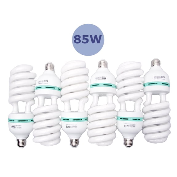 6x 85 Watt Daylight Fluorescent Light Bulb