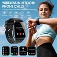 thumbnail image 2 of Reloj inteligente de fitness Ddidbi para hombre y mujer con pantalla táctil HD, 2 of 7